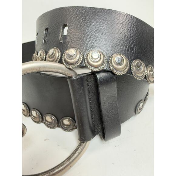 Brave made in Canada Wide Leather Hip Waist Belt size 38 - Picture 6 of 9